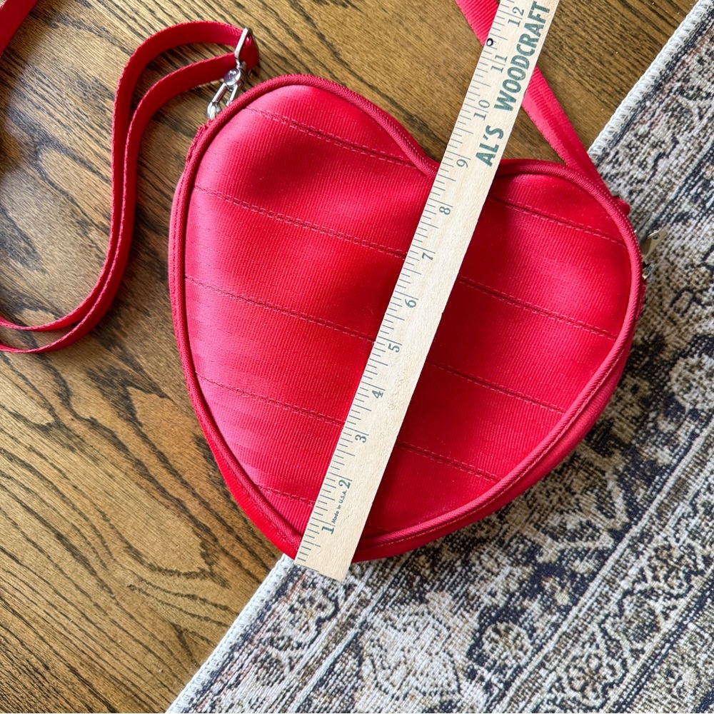 HARVEYS Heart Shaped Bag Red - Picture 11 of 13